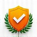Checkmark badge symbolizing proven results and success